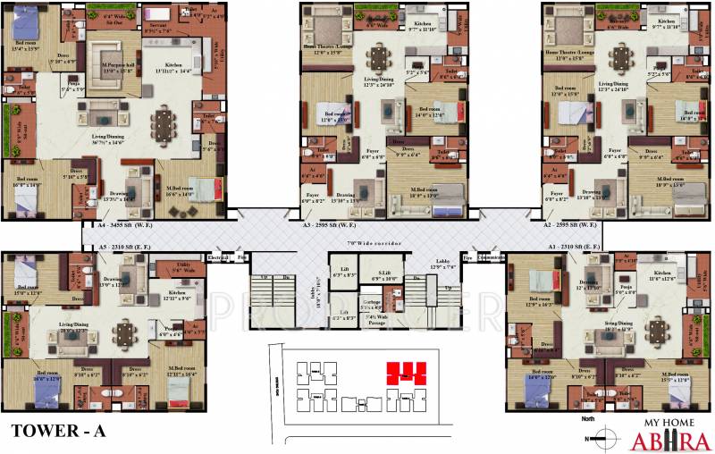  abhra Images for Cluster Plan of My Home Abhra
