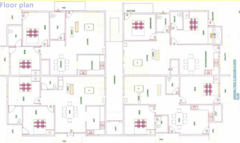  pragathi Pragathi Typical Cluster Plan