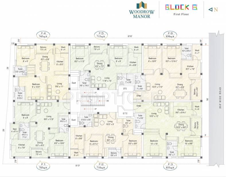 Images for Cluster Plan of Sekaran Woodrow Manor