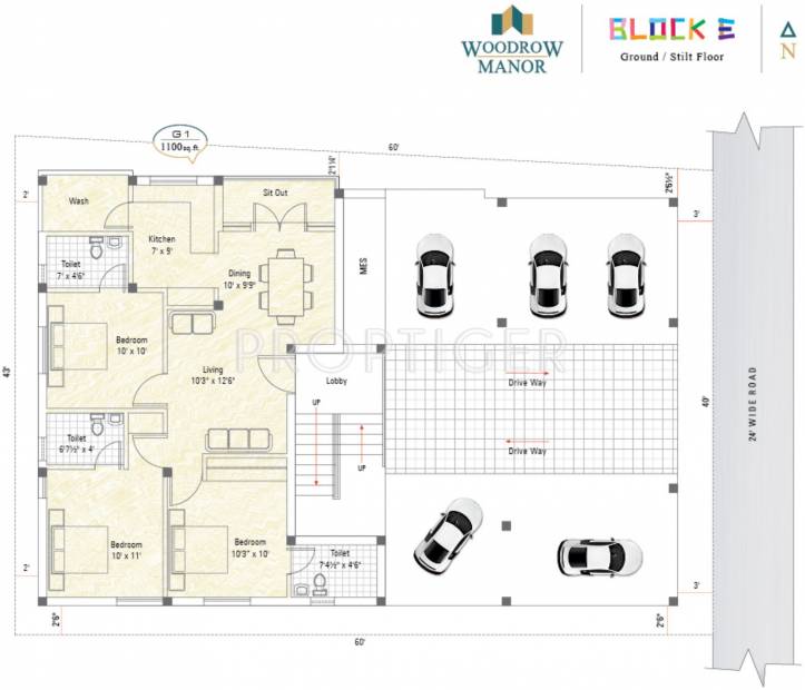 Images for Cluster Plan of Sekaran Woodrow Manor