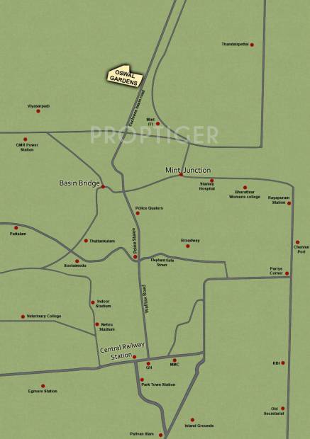 Images for Location Plan of Voora Vidyasagar Oswal Gardens