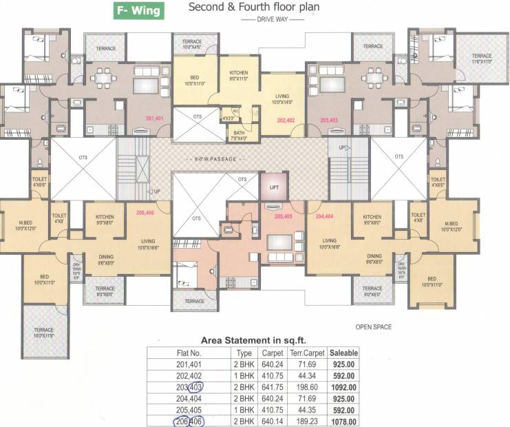  vishwajeet-residency Images for Cluster Plan of SGL Vishwajeet Residency