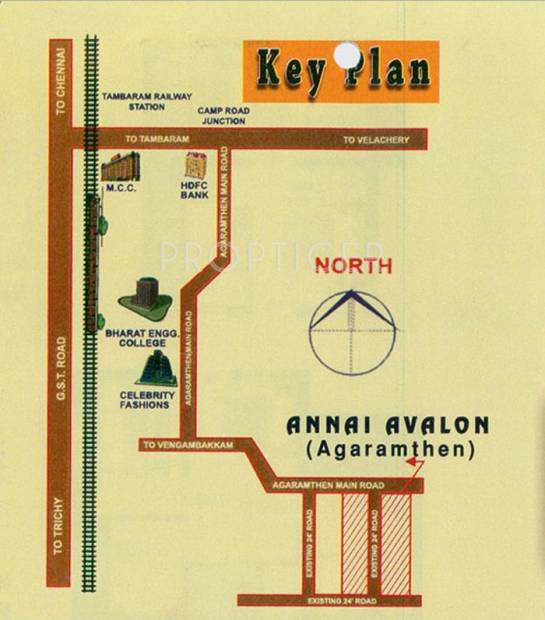 Images for Location Plan of Annai Avalon