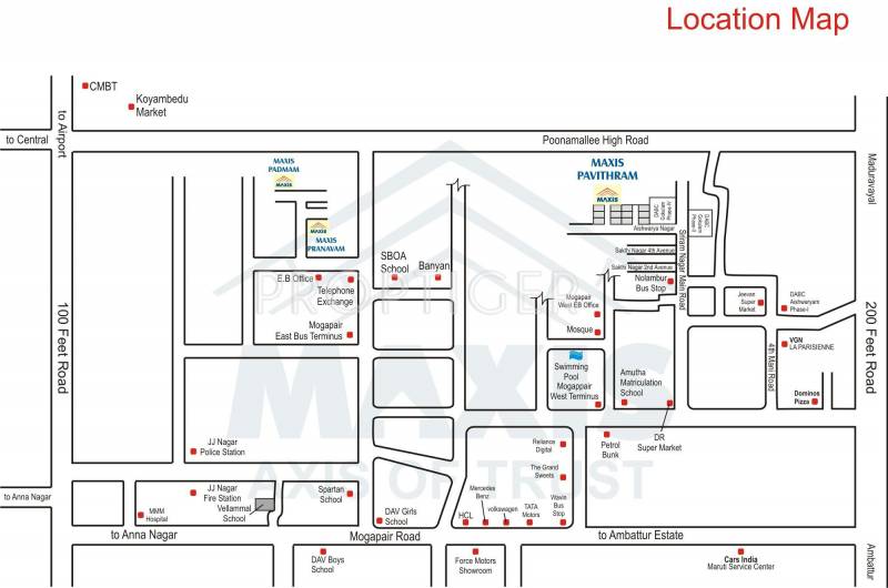 Images for Location Plan of Maxis Pavithram