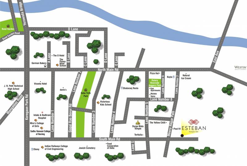  esteban Images for Location Plan of Supreme Esteban