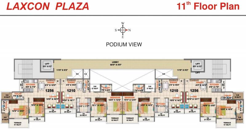 Images for Cluster Plan of Laxmanbhai Laxcon Plaza