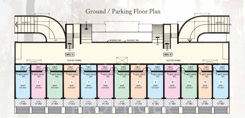Images for Cluster Plan of Omkar Dream Square II