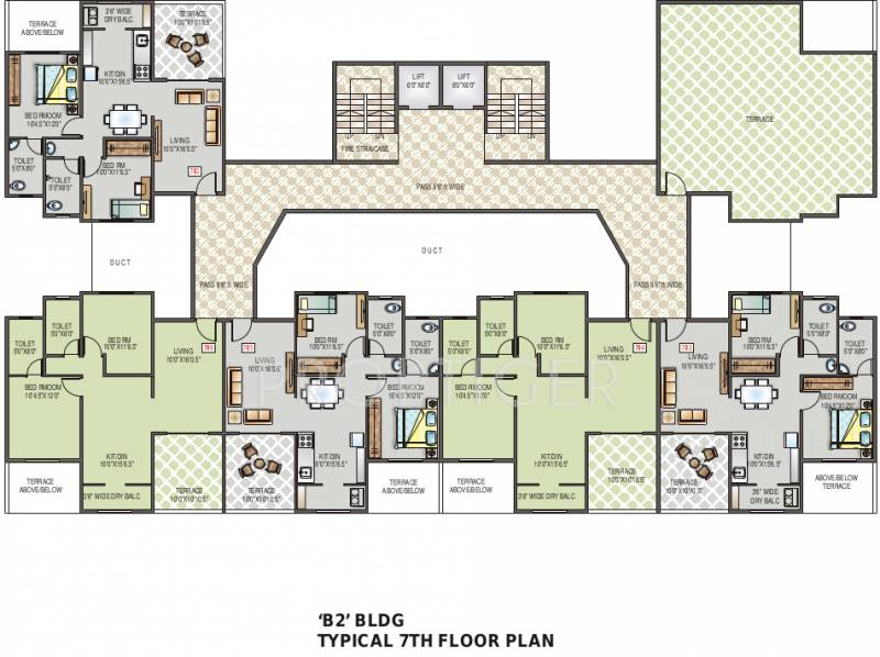  eves-garden Images for Cluster Plan of Sancheti Eves Garden