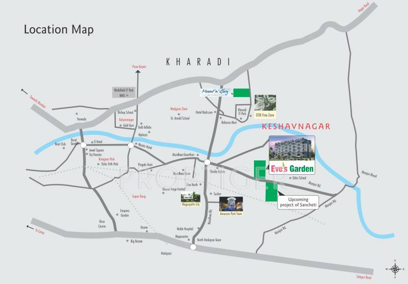 eves-garden Images for Location Plan of Sancheti Eves Garden