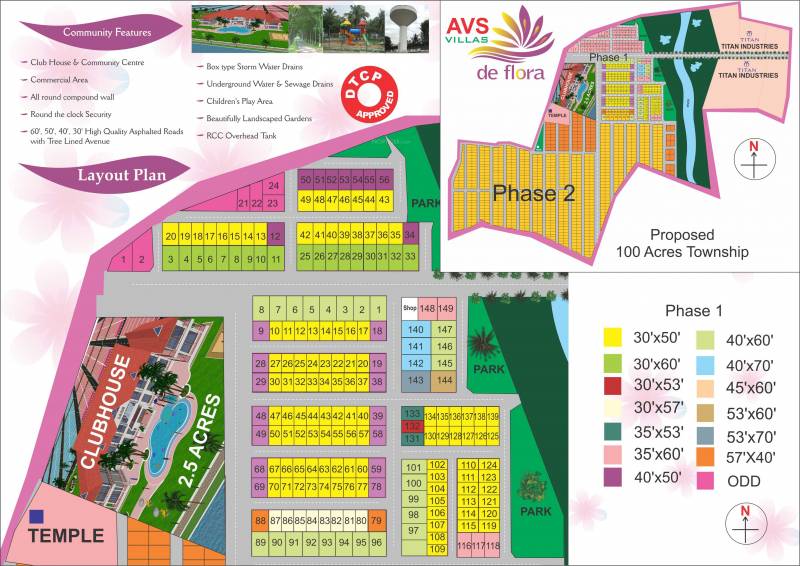  de-flora Images for Layout Plan of AVS De Flora