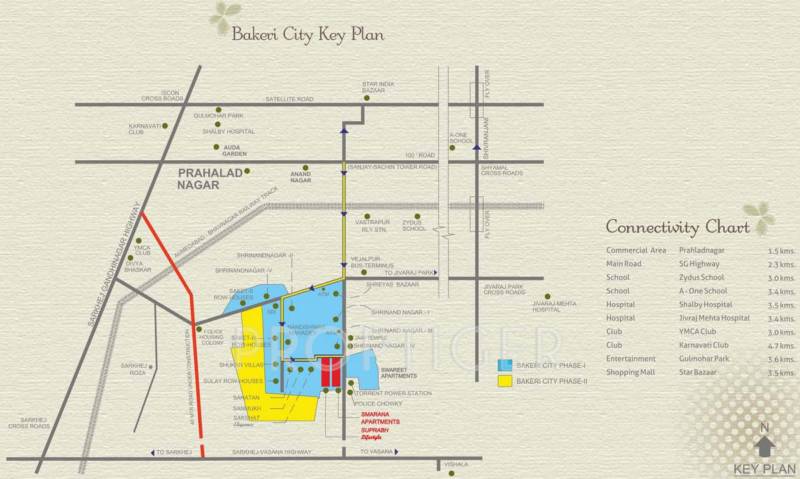  smarana-apartments Images for Location Plan of Bakeri Group Smarana Apartments