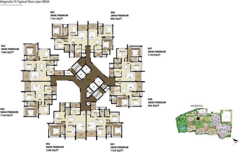 Images for Cluster Plan of Shapoorji Pallonji ParkWest