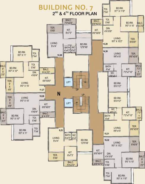 Images for Cluster Plan of Siddhivinayak Garima