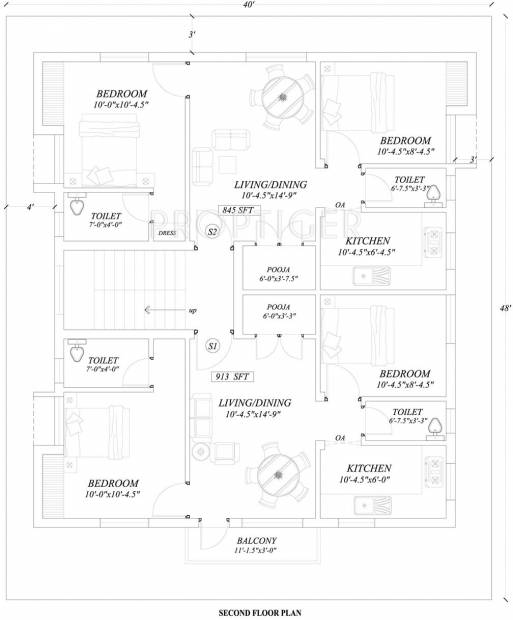 Images for Cluster Plan of Arrummula Devikarumariamman Enclave
