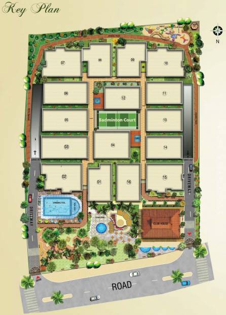  harmony Images for Site Plan of Sai Krupa Harmony
