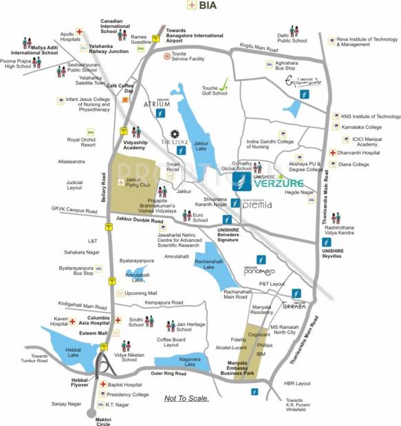  verzure Images for Location Plan of Unishire Verzure