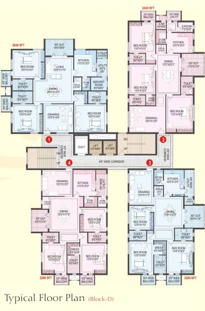 Images for Cluster Plan of Aditya Ocean Heights