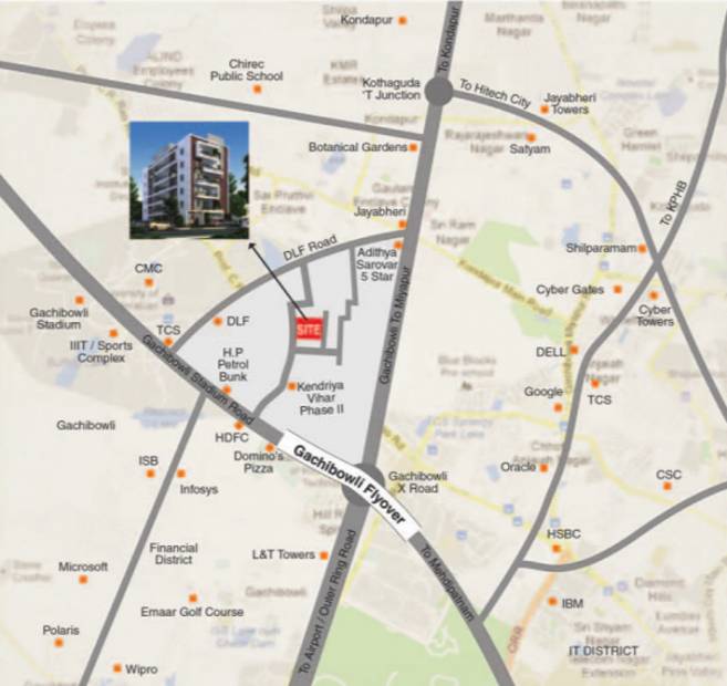Images for Location Plan of RSRPPL Sai Serenity