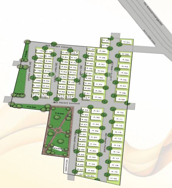  lake-view Images for Layout Plan of Millennia Lake View