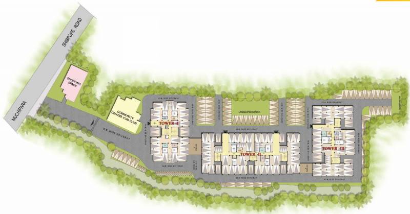  greenview Images for Master Plan of Shrachi Green View