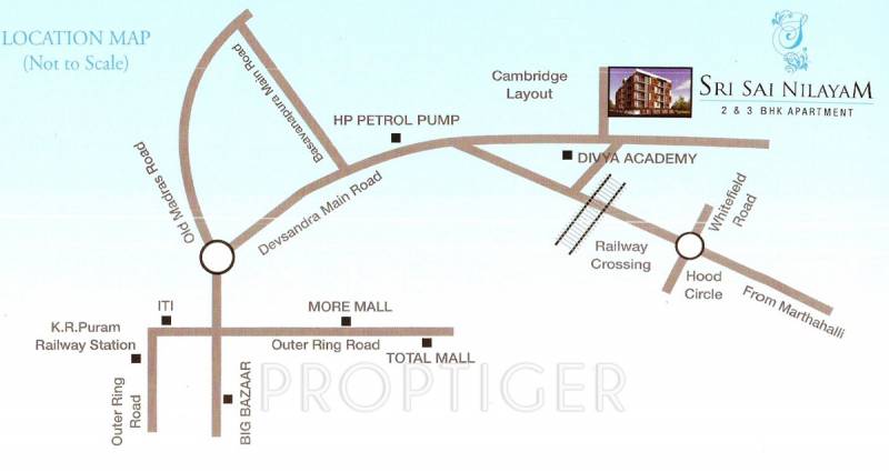 Images for Location Plan of SVS Constructions Sri Nilayam