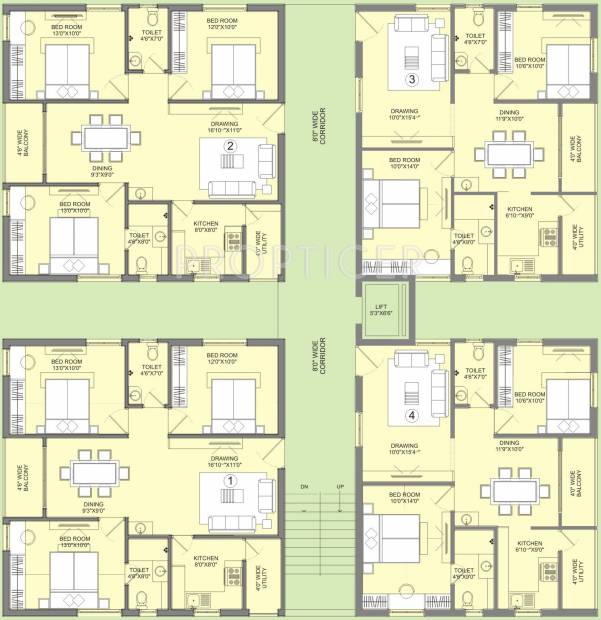 Images for Cluster Plan of Alekhya Temple Bells