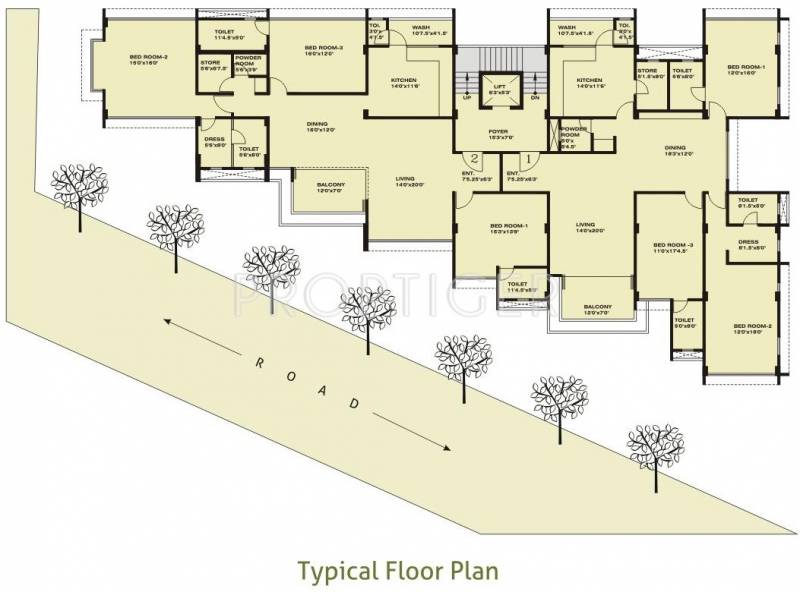Images for Cluster Plan of Olive Heights II
