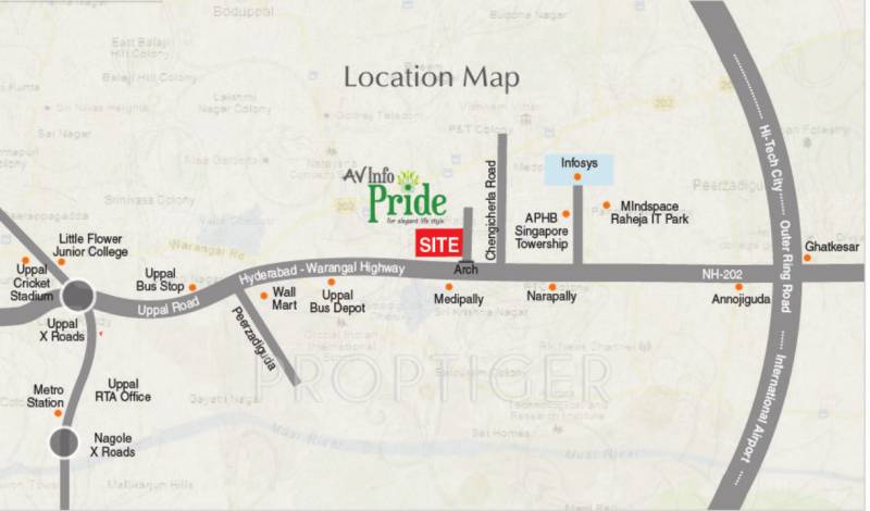 Images for Location Plan of AV Constructions Info Pride