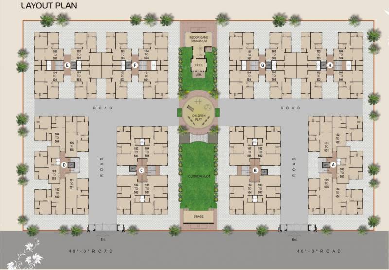 Images for Layout Plan of Shayona Tilak III