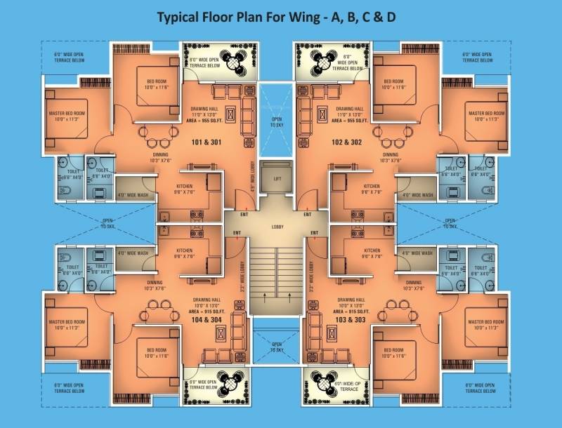 Images for Cluster Plan of Fakhri Harmony Residency