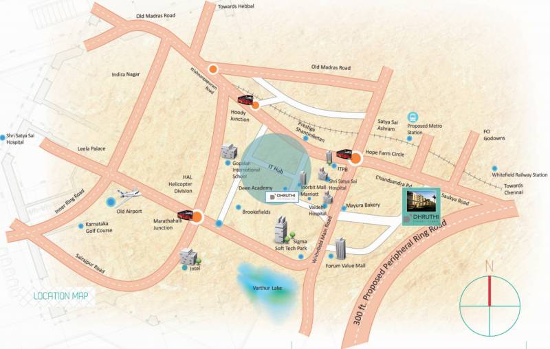  tranquil-towers Images for Location Plan of Dhruthi Tranquil Towers
