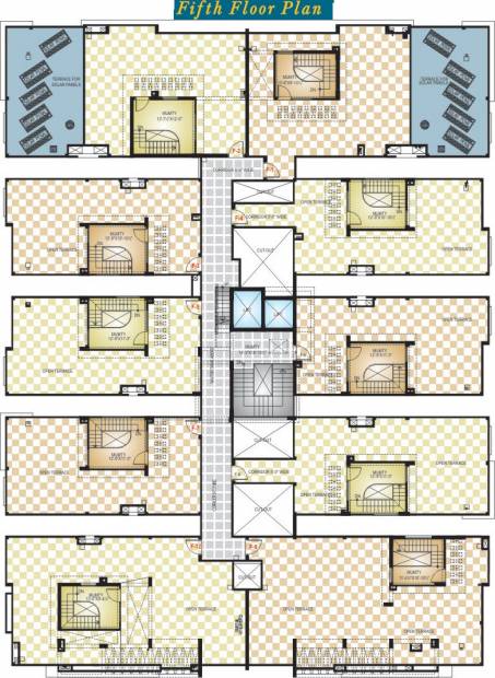  hare-krishna-homes Images for Cluster Plan of Okay Plus Hare Krishna Homes