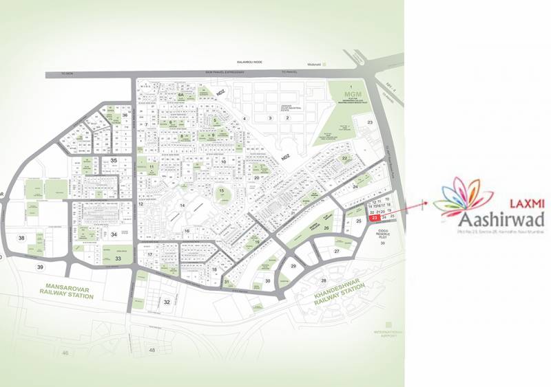 Images for Location Plan of Laxmi Group Aashirwad