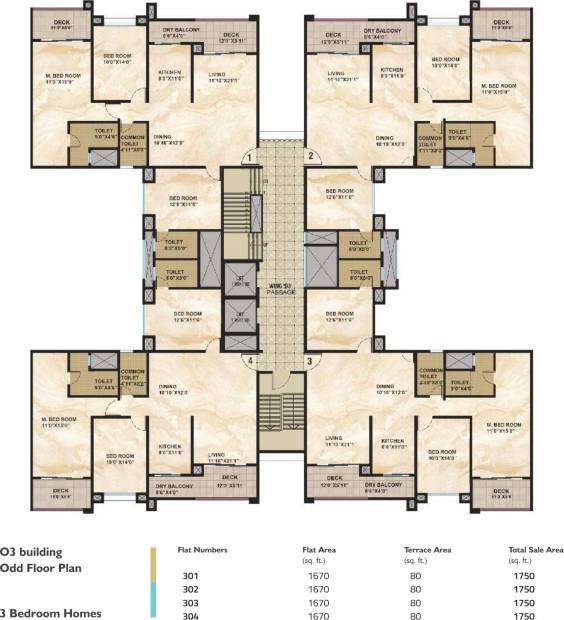 Images for Cluster Plan of Kolte Patil 24K Glamore