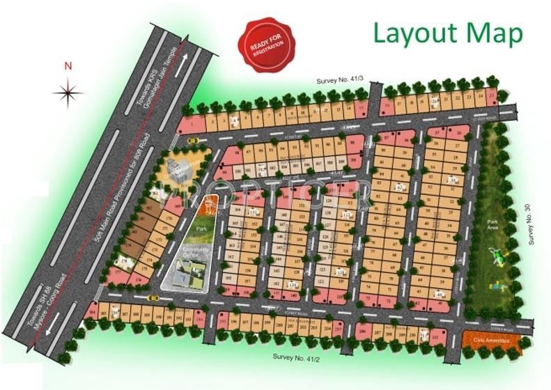 Images for Layout Plan of Yesh Greens Phase III