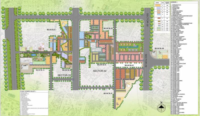 Images for Master Plan of Central Park Mikasa Plots