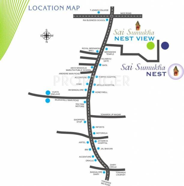 Images for Location Plan of Sai Sumukha Properties Nest View