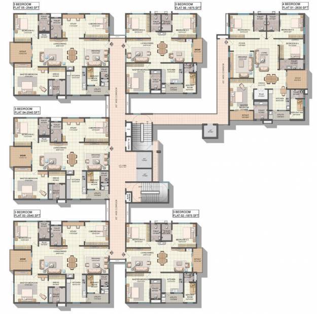  ncc-urban-one Images for Cluster Plan of NCC NCC Urban One