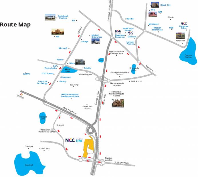  ncc-urban-one Images for Location Plan of NCC NCC Urban One