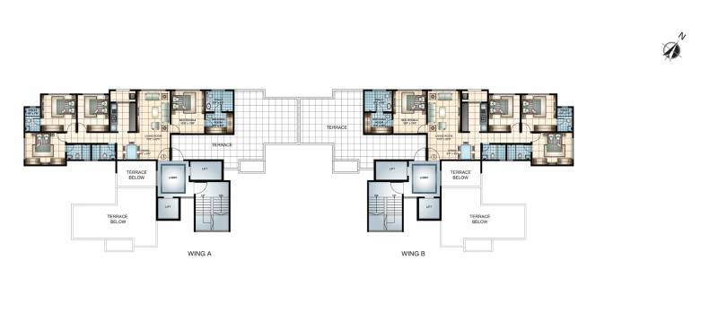 Images for Cluster Plan of Damji Shamji Vasant Apartment