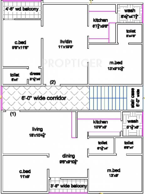 Images for Cluster Plan of Ram Sai Residency