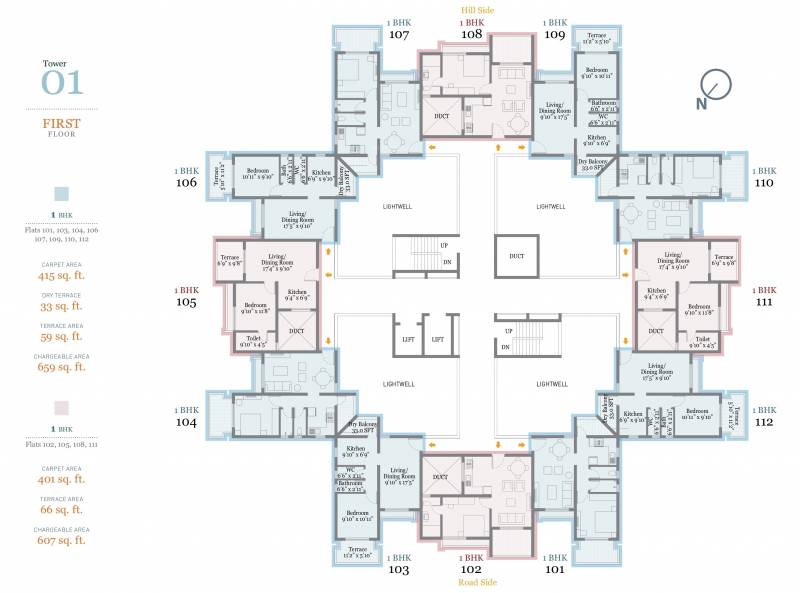 Images for Cluster Plan of Skyi Aria