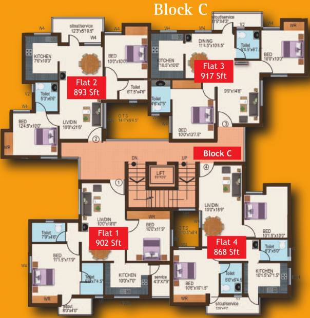 Images for Cluster Plan of Ramani Green Park
