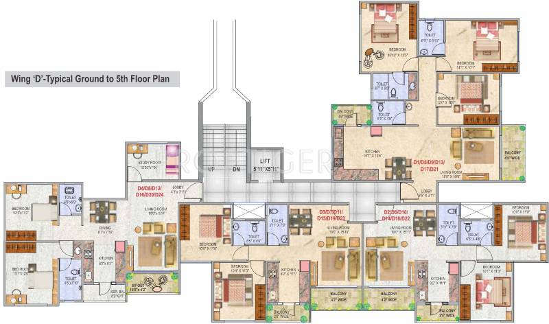 Images for Cluster Plan of Nirman Upavan