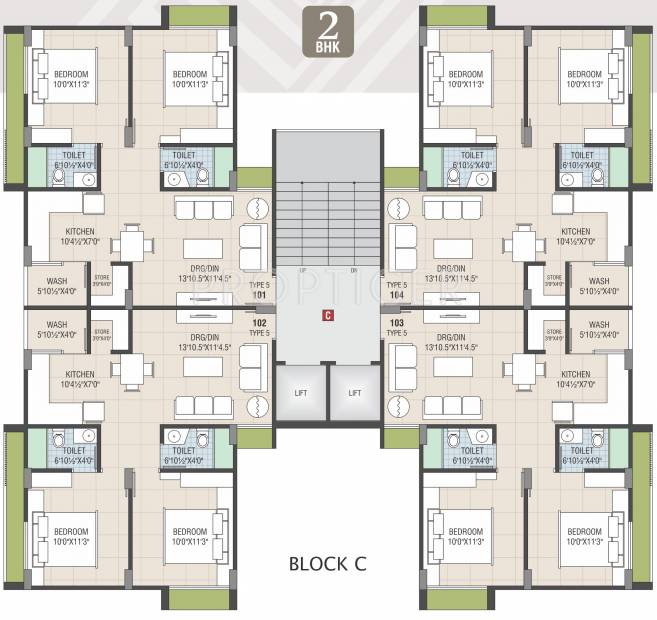 Images for Cluster Plan of Suryam Pride