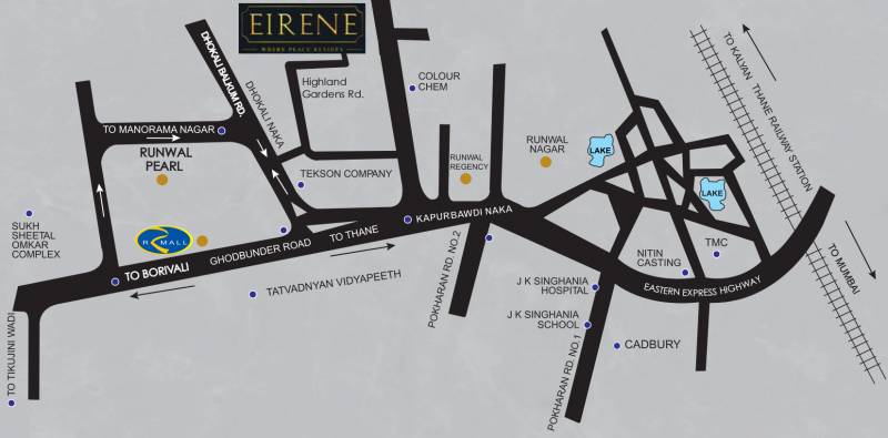  eirene Images for Location Plan of Runwal Eirene
