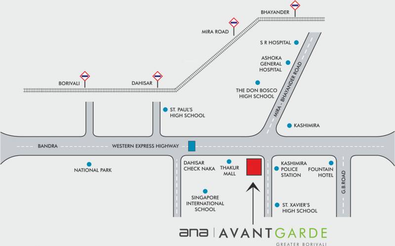 Images for Location Plan of ANA Avant Garde Phase 1