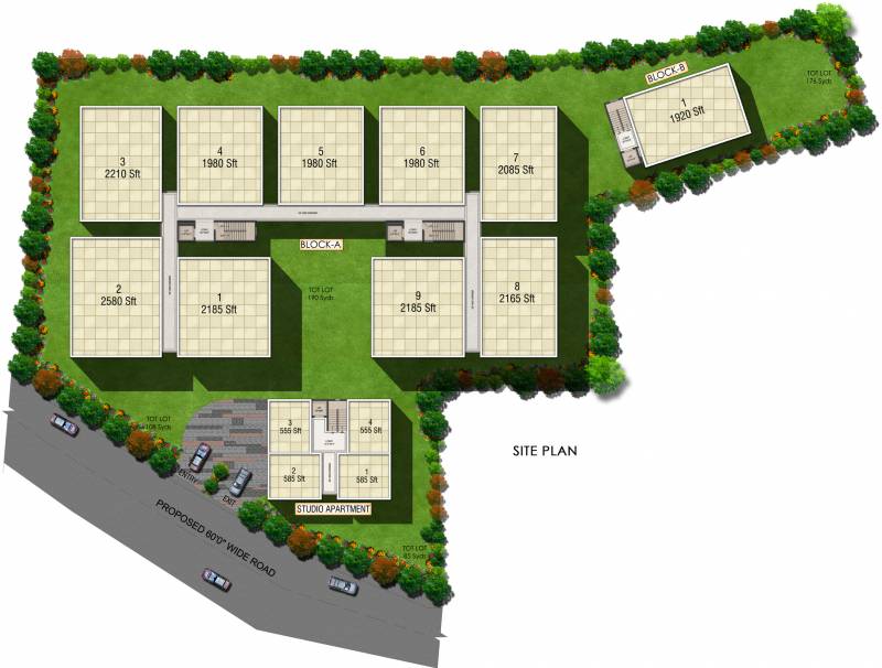 Images for Site Plan of Dukes and Shantha Dukes Galaxy