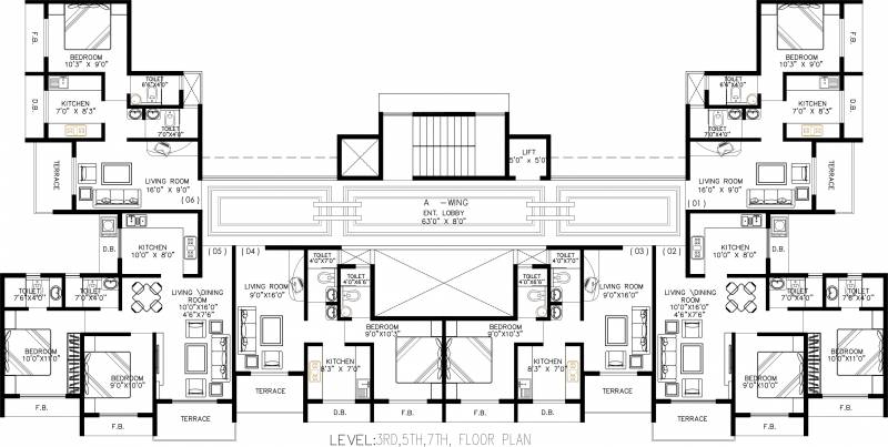 Images for Cluster Plan of Shree Mukund The Ambience Garden