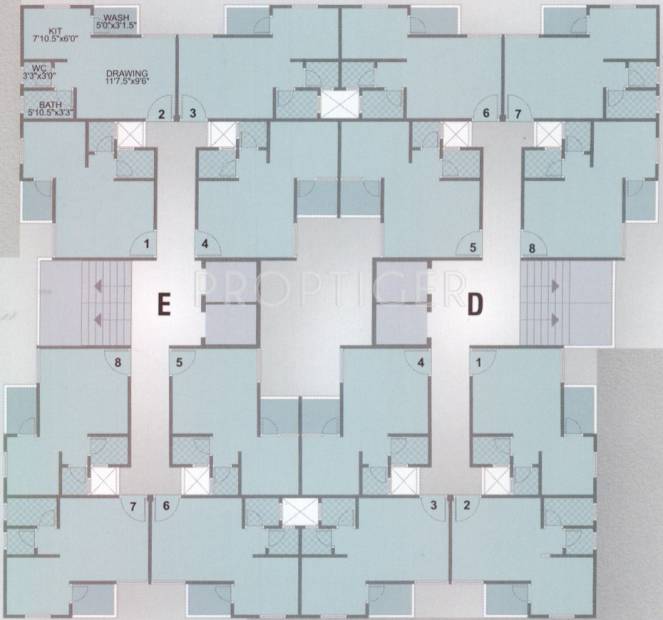  vedikaa-residency Images for Cluster Plan of Dharma Vedikaa Residency